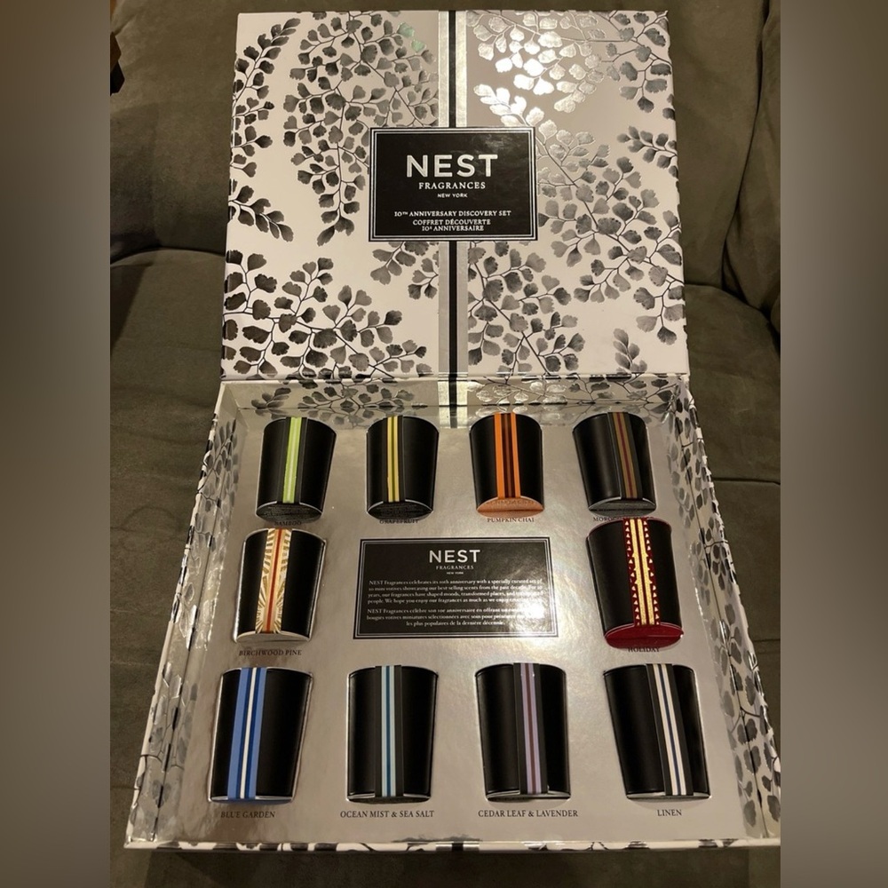 NEST Fragrances Candle Collection - Black, Gold, Silver
